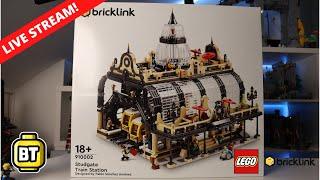 Bricklink Designer Program - Studgate Train Station build LIVE