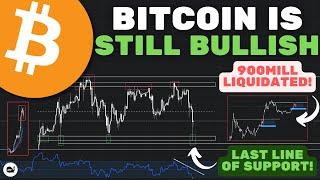 Bitcoin BTC THE LAST LINE OF SUPPORT Bitcoin Is On The Edge Of A CLIFF WATCH ASAP