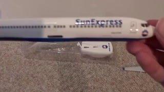 Herpa-Snapfit unboxing #2  Boeing 737-800 SunExpress