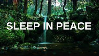 Sleep in Peace Guided Meditation for sleeping Spoken Hypnosis Meditation with music for insomnia