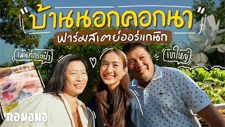 “บ้านนอกคอกนา” ฟาร์มสเตย์เก็บผักกินเอง กิจกรรมเยอะ ที่เขาใหญ่  กอมอนอ