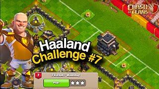 Easily 3 Star Friendly Warmup Haaland Challenge #7 Clash Of Clans in first attempt @JudoSloth