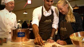 Roger Federer discovers the LINDT Difference - Part 4 Best ingredients