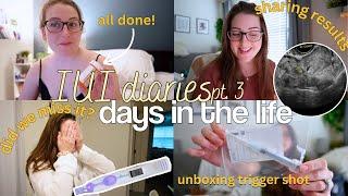 IUI Diaries pt. 3  unboxing trigger shot finishing Letrozole + side effects & tracking LH peak