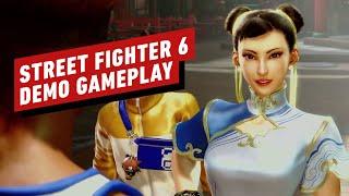 19 Minutes of Street Fighter 6 Demo Gameplay Open World & Character Creation