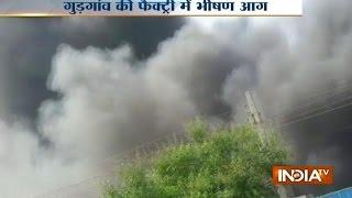 Subros Factory in Manesar Catches Massive Fire