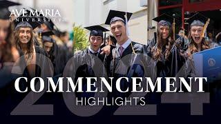 Ave Maria University Graduation 2024 Highlights with Fr. Mike Schmitz