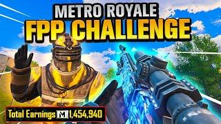 Metro Royale FPP ONLY Challenge In Advanced Mode