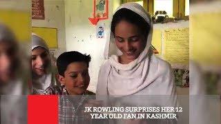Jk Rowling Surprises Her 12 Year Old Fan In Kashmir