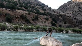 Nomadic life and fishing in Khorsan River  A pristine experience of Iranian nature