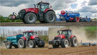 Jarné práce 2024 - 3x CASE IH Magnum 400 AFS Magnum 380 CVX Optum 300 AFS