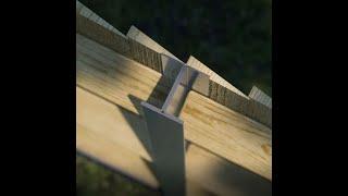 Revolutionary Steel Fence Post System Video from DuraPost