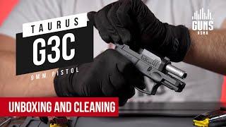 Taurus G3c T.O.R.O 9mm Pistol - Unboxing and Cleaning  Gun ASMR