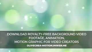 Download  Sparkling Bokeh Green Background VideoMP4 #royaltyfree