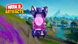 Fortnite All Alien Artifacts Location Guide Week 8 - Unlock Kymera Customizations