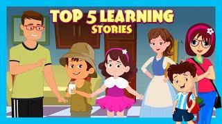 Top 5 Learning Stories for Kids  Bedtime Stories  Short English Stories  Tia & Tofu