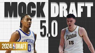 2024 NBA Mock Draft 5.0  The First Round