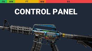 M4A1-S Control Panel - Skin Float And Wear Preview