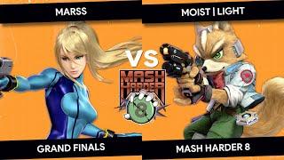 Mash Harder 8 - Marss Zero Suit Samus vs Moist  Light Fox - Grand Finals
