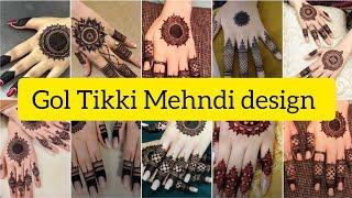 Gol Tikki Mehndi design #goltikkimehndi #goltikkimehndidesign #mehndi #mehndidesign