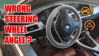 How To Clean Steering Wheel Angle Sensor  BMW E90 E91 E92
