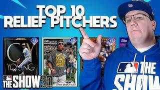 Top 10 Relief Pitchers MLB The Show 20 Diamond Dynasty