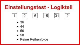 Einstellungstest - Logiktest -  Würdest du es schaffen? Logisches Denken trainieren  LehrerBros