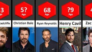 List of Hollywood Actors Age Part- 1 2023  STATS #comparison #comparisonvideo