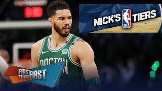 Celtics running it back & Warriors legend deserves better in Nick’s Tiers  NBA  FIRST THINGS FIRST