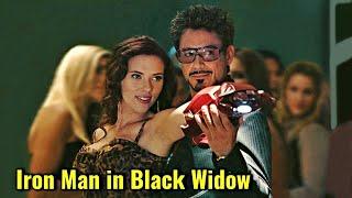 Iron Man In Black Widow Movie Explained In HINDI  Iron Man Cameo In Black Widow Explained In HINDI