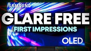 Samsung Glare Free Technology First Impressions  S95D Hands On