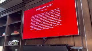 Alberta Emergency Alert - Possible Tornado Alert July 7 2022 EAS #13