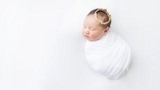 Newborn Photoshoot at the Studio Behind the Scenes by Svitlana Vronska