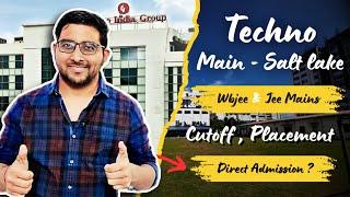 Techno India Main salt Lake Review 2024  placement  fees  wbjee  College at low jee main score