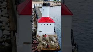 90+ Degrees Stunning Summer Day Tour Of Michigan City Drone Footage #beach #summer