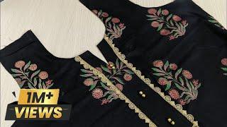 ये गला डिज़ाइन बनाना बहुत ही आसान है  ek bar jarur bnaye  Neck Design For blouseKurtisuitfrock