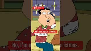 Family Guy Alone on Christmas  - #shorts #familyguy