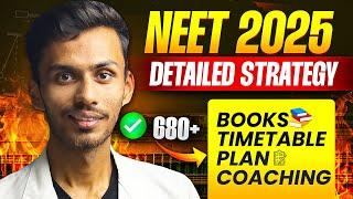 NEET 2025 Full Study Plan Roadmap to 680+