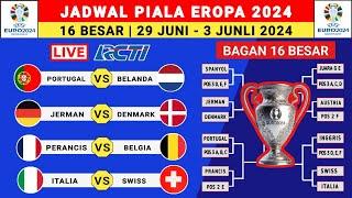 Jadwal 16 Besar Piala Eropa 2024 - Bagan 16 Besar Piala Eropa 2024 - Euro 2024