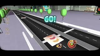 Turbo Dismount Comparing normal and controller mobile gameplay.