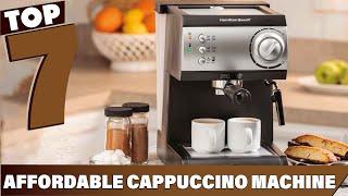 Discover the 7 Best Cappuccino Machines on a Budget