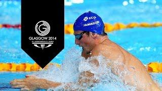 Swimming Mens 100m Breaststroke - Day 2 Highlights Part 2  Glasgow 2014