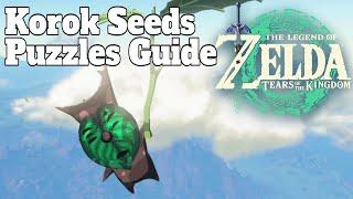 The Legend of Zelda Tears of the Kingdom - Korok Seed Puzzles Guide