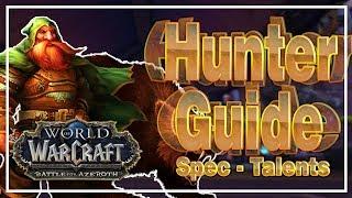 BEST HUNTER SPEC AND TALENTS│Battle for Azeroth