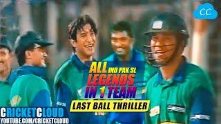 India PAK SL Legends in One Team  Asia vs Rest of World  Extraordinary Thriller Match 