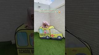 Mainan tenda bentuk bis sekolah  #mainananak #mainan #tenda #tendaanak #kado