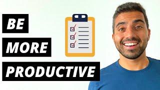 HOW TO BE MORE PRODUCTIVE  7 Things To Do To Be More Productive