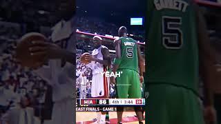 LeBron mocks KG in front of his face  #shorts
