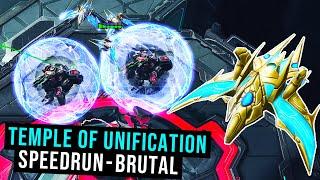 StarCraft 2 LotV Speedrun - Mission 9 Temple of Unification Brutal