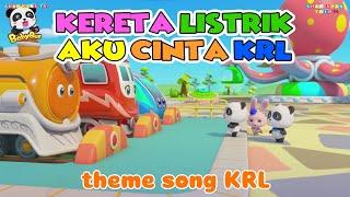 Kereta Api Listrik  Aku Cinta KRL ️ Kereta Listrik Theme Song